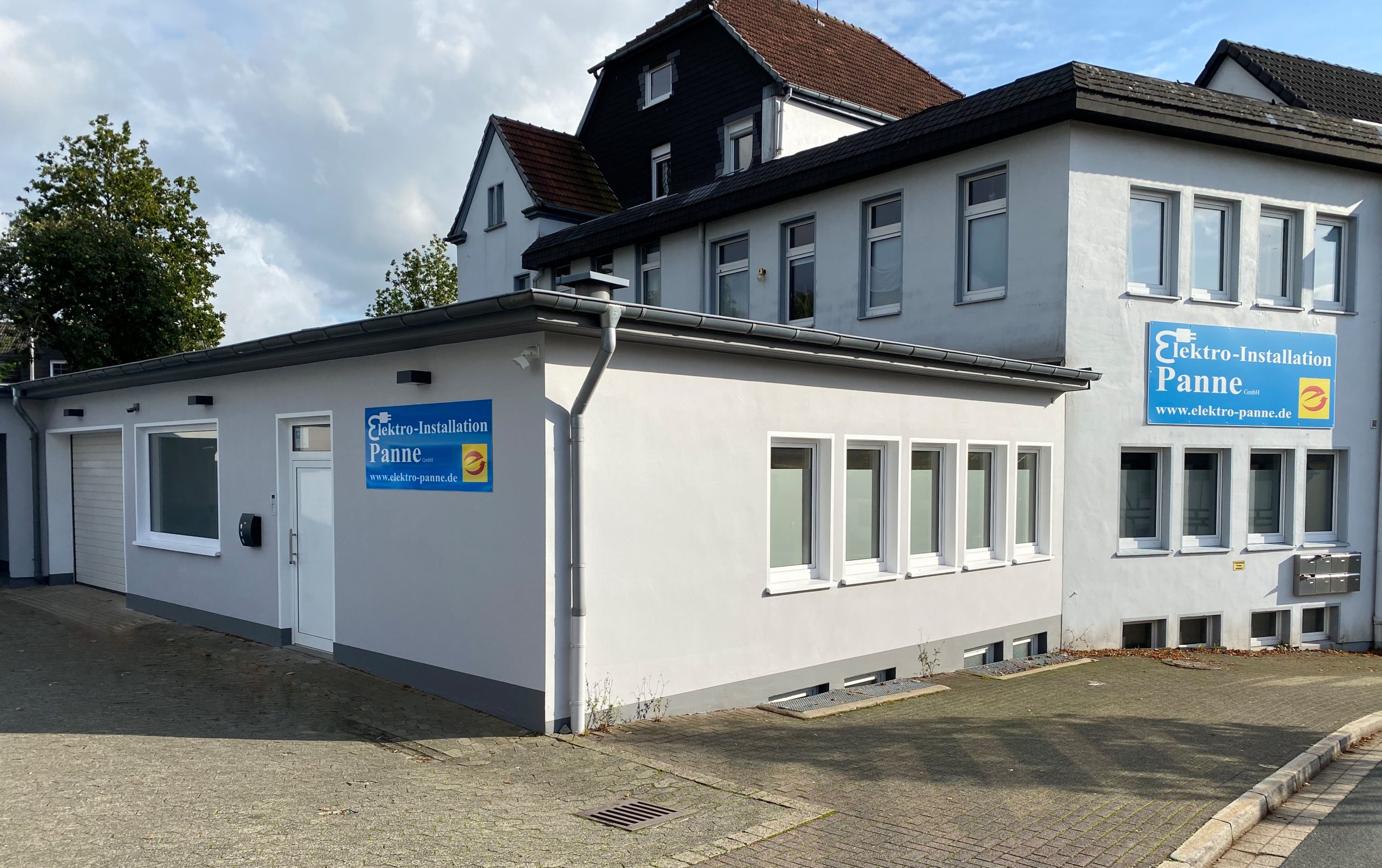 Hauptgebäude Elektro-Installation Panne GmbH in Halver