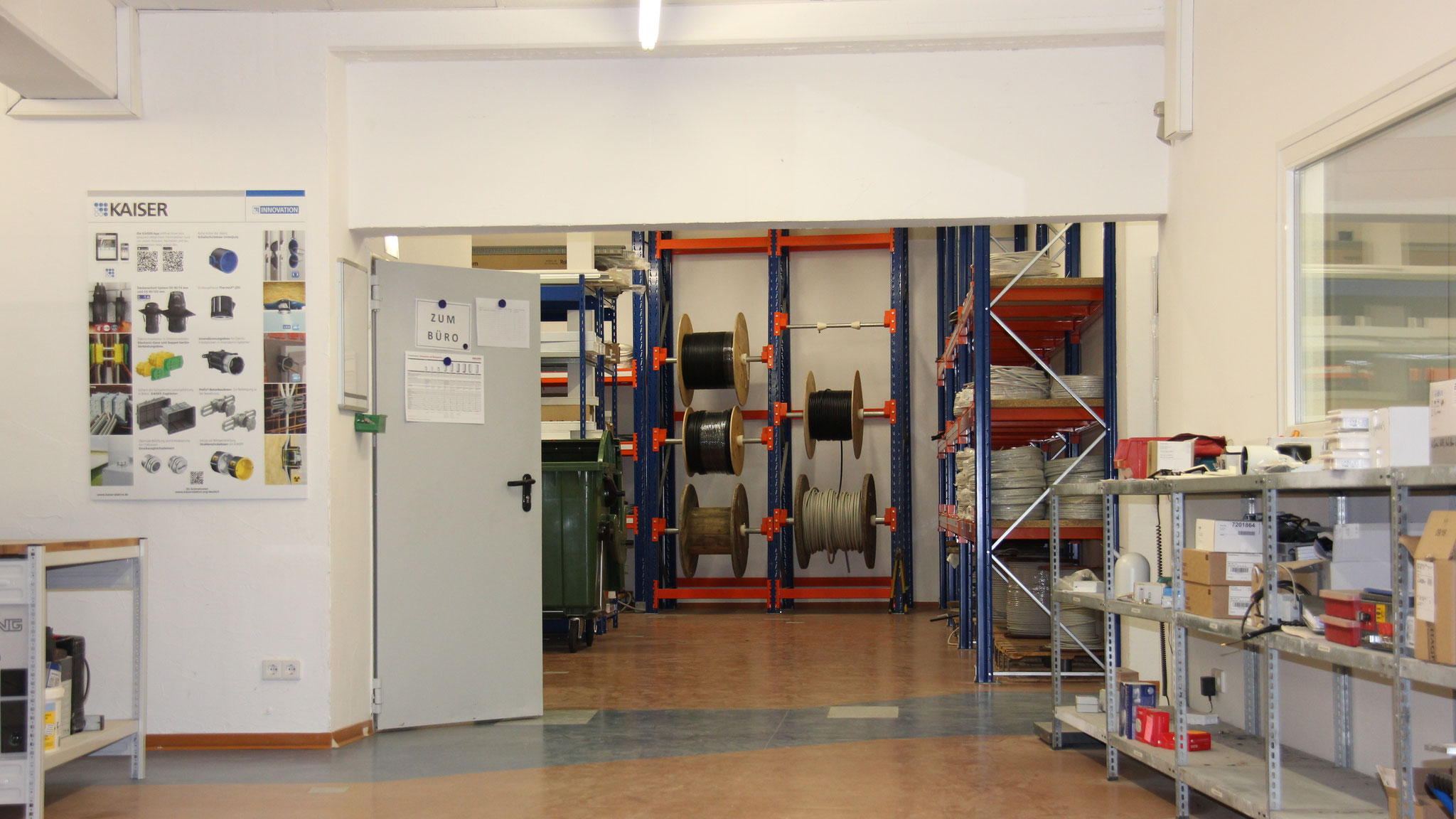 Lagerhalle - Elektro-Installation Panne GmbH in Halver